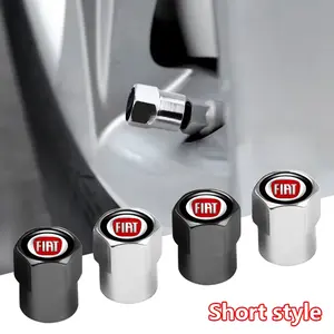 Volkswagen Tire Valve Cap Rubber Cover with Ring Lock Git Logo Style Accessory, Car Accessories for Volkswagen and More, Tire Pressure Caps