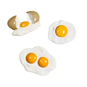 Cute Egg Magnets Combo: Single, Double and Broken Magnets to Hold Your Reminders with Style and Charm - Home Supplies/Home Decor/Refrigerator Magnets - Kitchen