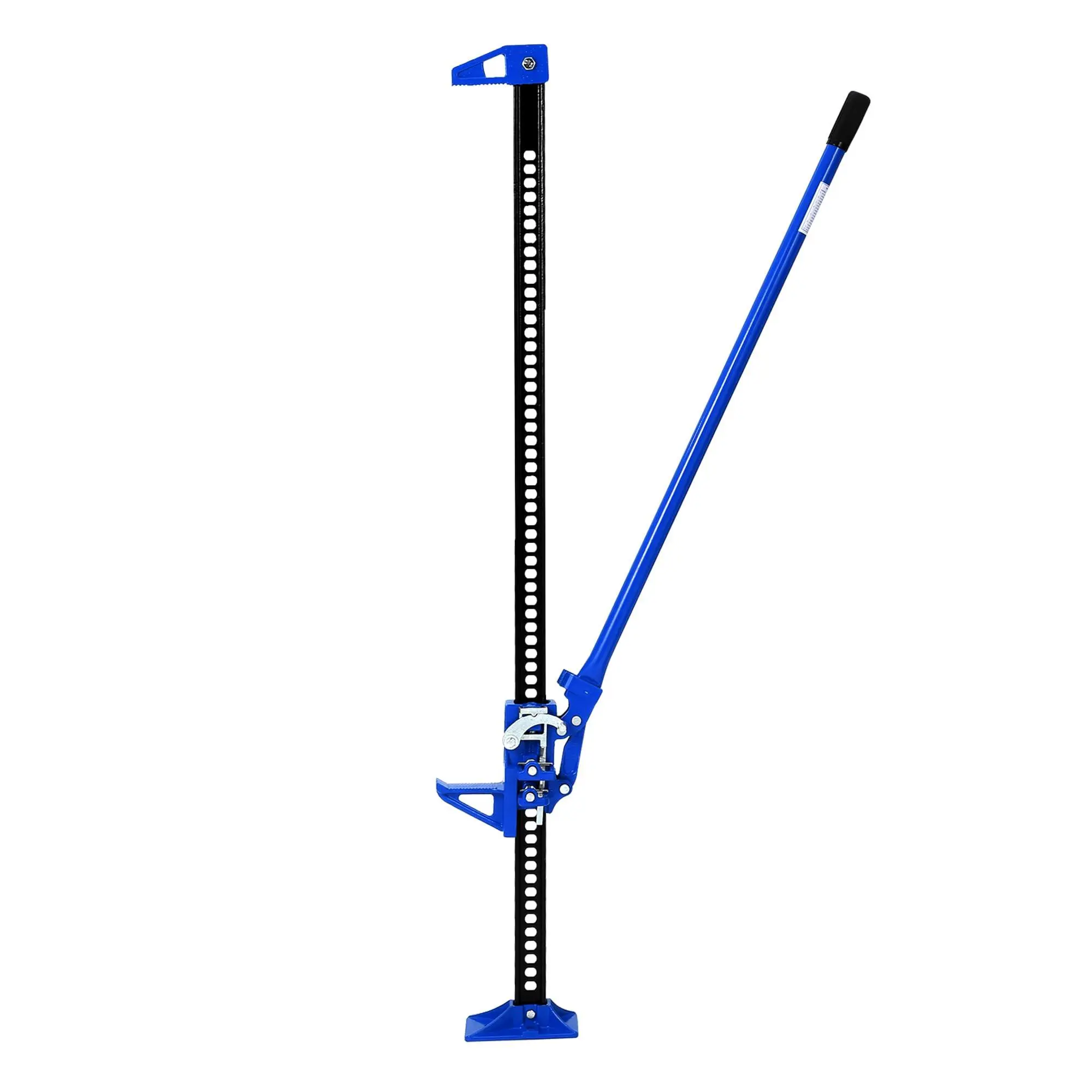 60" Farm Jack 3 Ton Heavy Duty, High Lift Off Road Jacks, Ratcheting Off-Road Utility Farm Jack Ideal for Car/Truck/ATV/SUV/Tractor, 7000LB Capacity, Ratcheting Lift 5.12-51.97'', Blue
