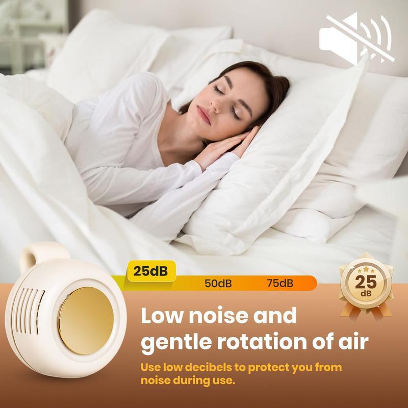 Portable Waist Fan Bladeless, Rechargeable Personal Fan, 3-Speed Turbo Cooling, Hands-Free Clip Fan for Work, Travel, Camping, Phone Cooling, Summer Must Have Portable Waist Fan Bladeless, Rechargeable Personal Fan, 3-Speed Turbo Cooling, Hands-Free Clip Fan for Work, Travel, Camping, Phone Cooling, Summer Must Have