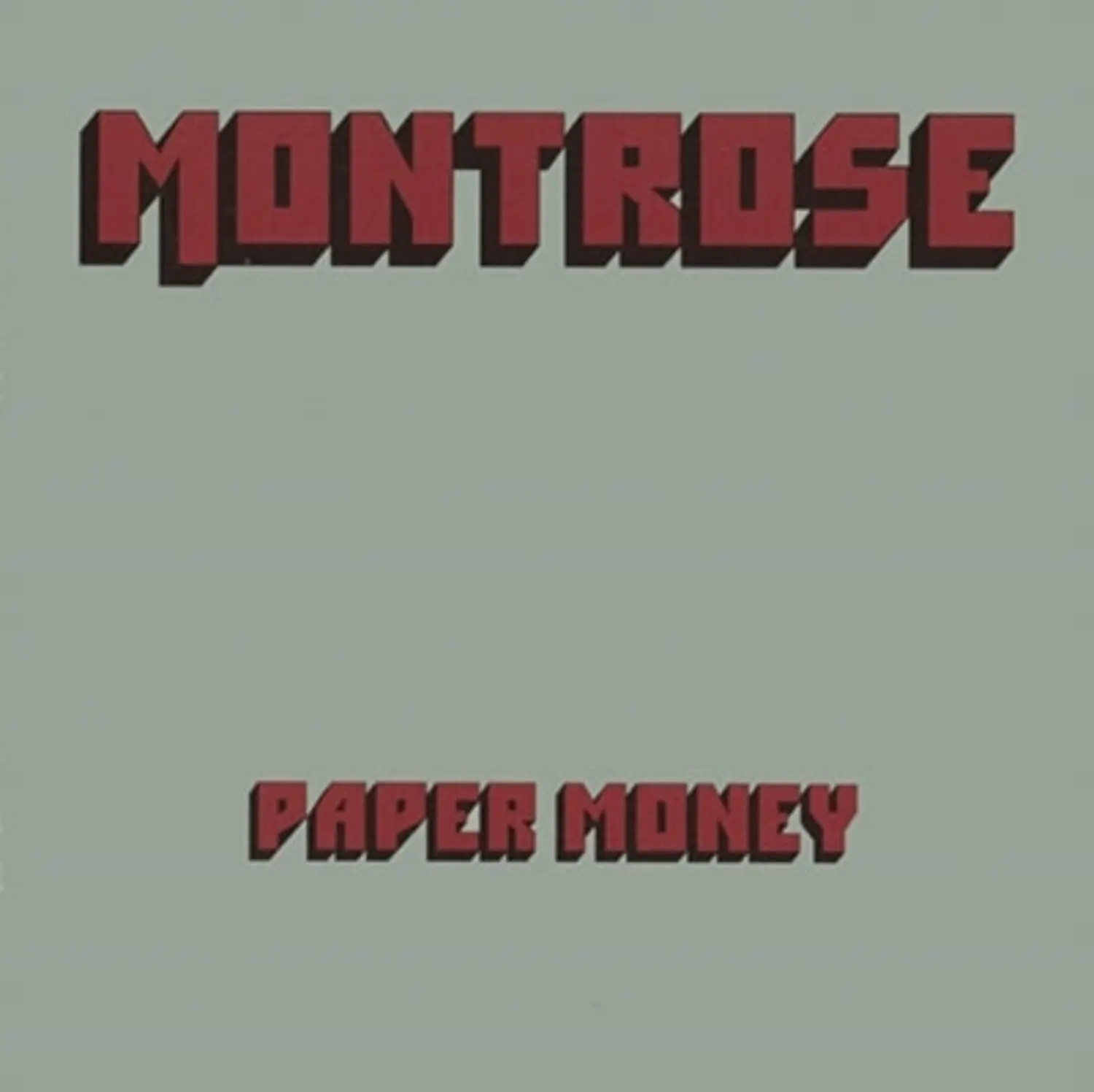 Montrose Band - Paper Money (Green Money) 50th Anniversary Edition English Rock Vinyl Record, Full Track List LP (Long Play)