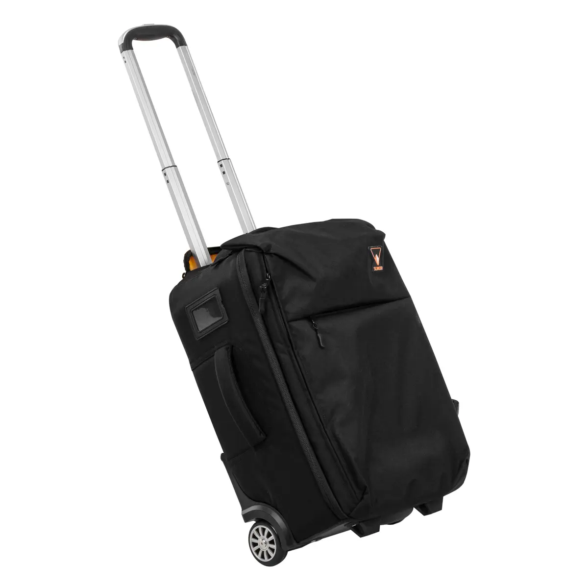Slinger 2-in-1 Wheeled Camera Backpack, Rolling Luggage Case with Handle and Anti-Shock Dividers for DSLR Cameras, Lenses, Hoods, Lighting, Tripod, & Accessories, Travel Camera Bag with