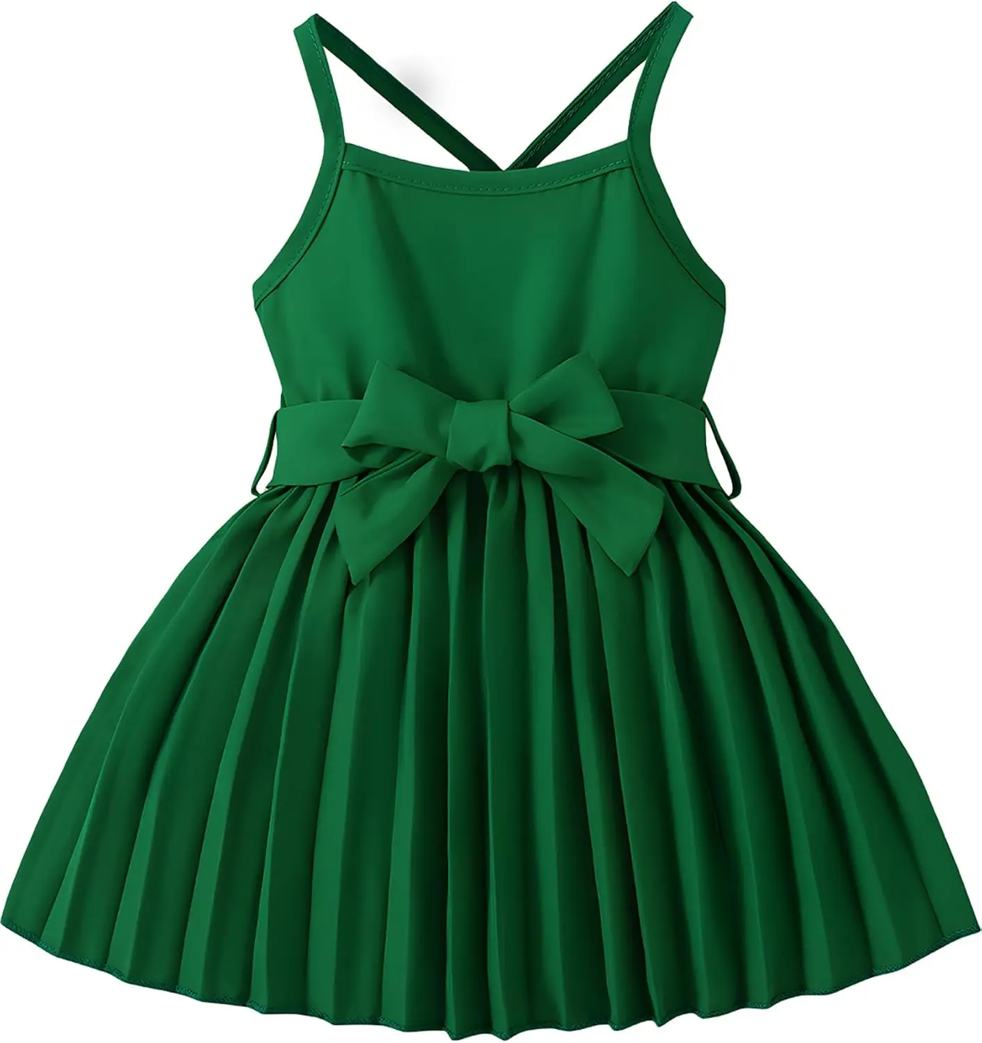 Girls Dress Casual Tutu Adjustable Waist Princess Party Dress for Everyday Play, Birthday and School Events