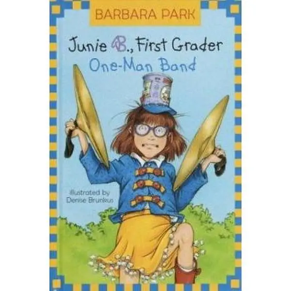 USED Book - Junie B., First Grader: One-Man Band (Junie B. Jones, Book 22) by Barbara Park (Hardcover) - english