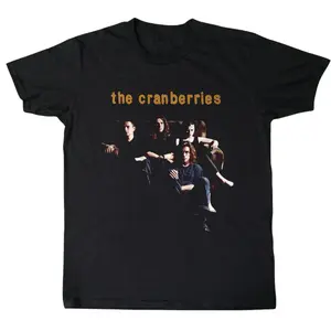 The Cranberries Fans Gift Rock Unisex Black T-shirt, Vintage graphic TShirt, gift for fan