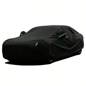Car Cover, Full Car Cover, Outdoor Car Cover,  All Weather Car Cover, Waterproof Car Cover, Sun Protection Car Cover, Snow Cover for Car, Full Car, Cover Waterproof Dust Rain, All Weather Protection. Black