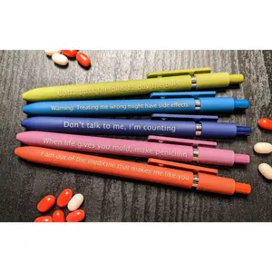 Pharmacy Gift Pharmacy Tech Pens｜Set of 5 Laser Engraved Soft Touch Pens｜Pharmacist |  Made in Flatbush