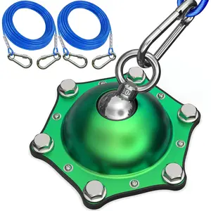 Tie Out  and Stake for Yard,(up to 200lbs) with 2x20 FT Heavy Duty Cables,360? Swivel  Run Anchors- No ,Ideal for Outdoor Camping