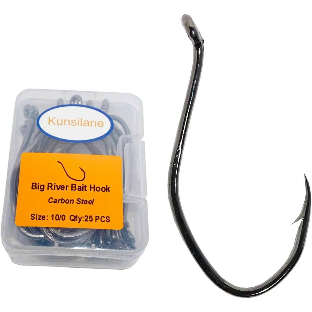Catfish Hooks Big River Bait Hook 25-50pcs of 1-10/0 Fishing Hook Saltwater Wide Gap Big Game Flatheads Hook - TikTok Shop Catfish Hooks Big River Bait Hook 25-50pcs of 1-10/0 Fishing Hook Saltwater Wide Gap Big Game Flatheads Hook - TikTok Shop