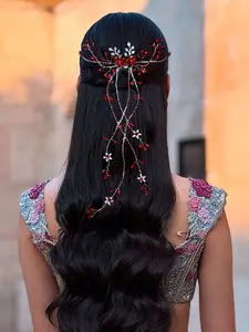1pc Bridal Hair Comb with Artificial Crystal, Elegant Women's Accessory for Wedding Party, All Season Use, Perfect for Special Occasions