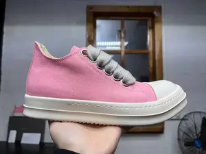 Retro shoes Quality Men and Women Casual Sneakers 35-48 Fashion Brand Owens Designer Tennis shoes Classic Punk Goth Trend Lace-up  shoes
