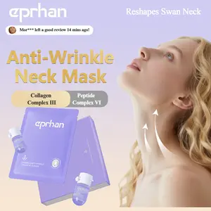 EPRHAN Neck Mask KitlFirming & Lifting Perfect for Wrinkle Skin| Contains Collagen  Peptides +Niacinamide + Hyaluronic Acid |7 Sheets Per Pack
