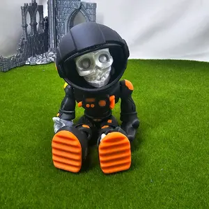 Astronaut Skeleton 7" 3D Printed