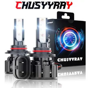 For Toyota C-HR 2018-2019 2.0L Utility 4-Door LED Headlight Kit 9012 HIR2 Bulbs Automotive