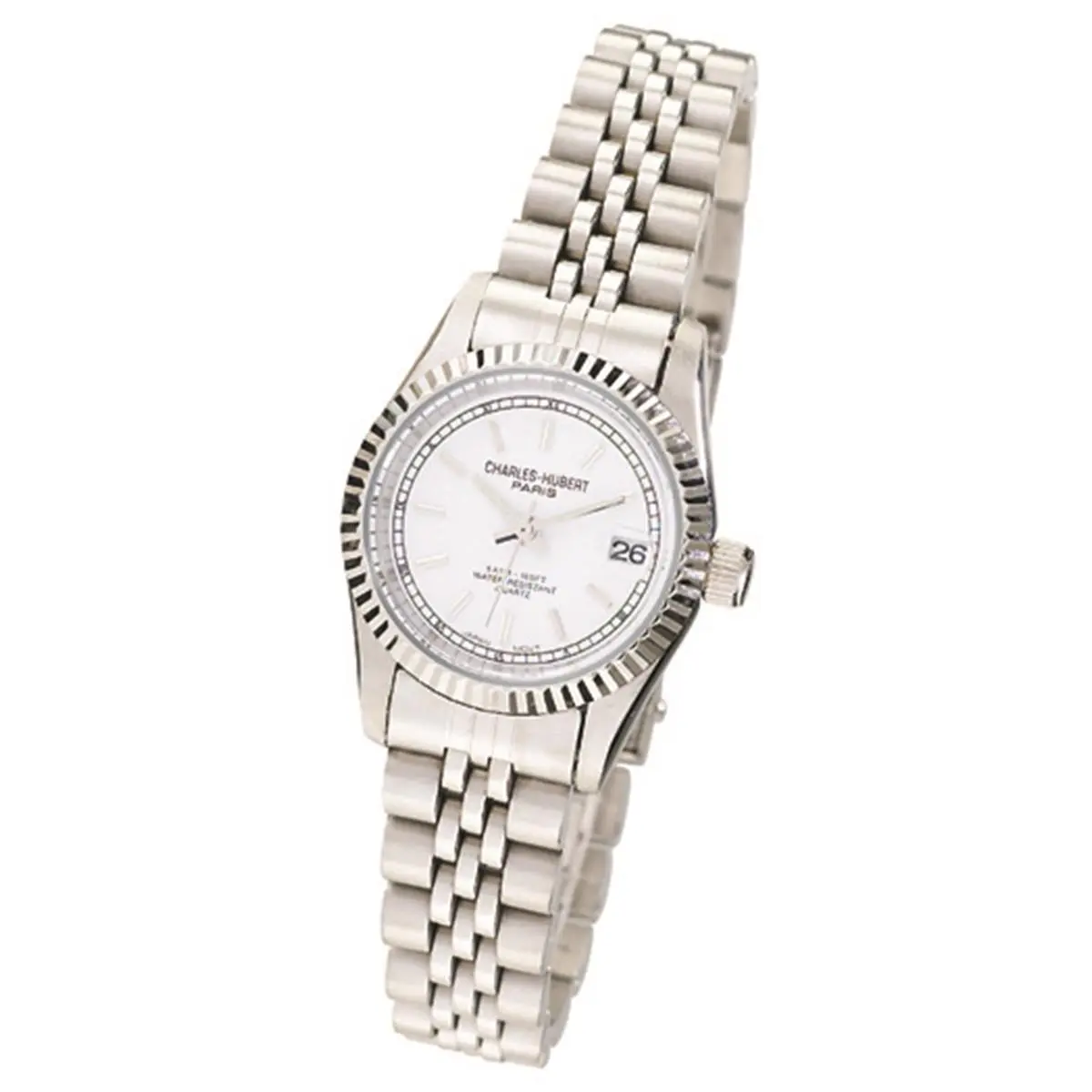 212 MAIN Charles-Hubert-Paris Men's Stainless Steel Quartz Watch, Affordable Modern Casual Fashion Men's Watch, Affordable Watch