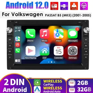 [Hizpo] 2 Din Android Car Multimedia Video Player Carplay Auto for VW Golf 4 Passat POLO Transport T5 Multivan Seat Jetta Car Screen