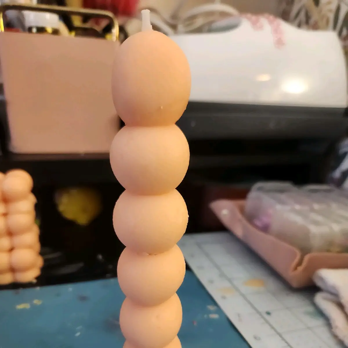 Bubble tapper candles