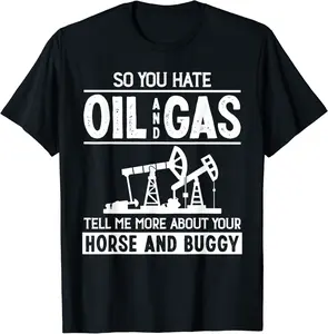 Cool Oilfield Art Men Women Roughneck Oil Rig Worker Driller T-Shirt - Braedoncoysp Shop 92B09M9HKS5J
