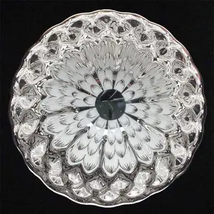 Handmade Jianzan Teacup with Silver Fan-Shaped Edge and Peacock Feather