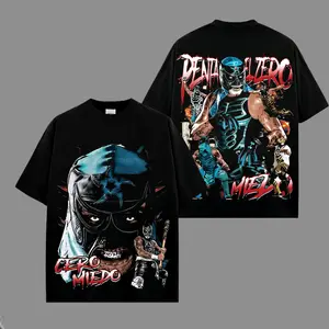 Vintage Penta El Zero Miedo Retro Premium 100% Cotton T-Shirt, The Lucha Brothers Fans, Penta El Zero Miedo Fans, Rey Fénix Fans, Hustle Loyalty Respect Wrestling T-Shirt, Iconic WWE Legend Merch christian clothing 67 shirt