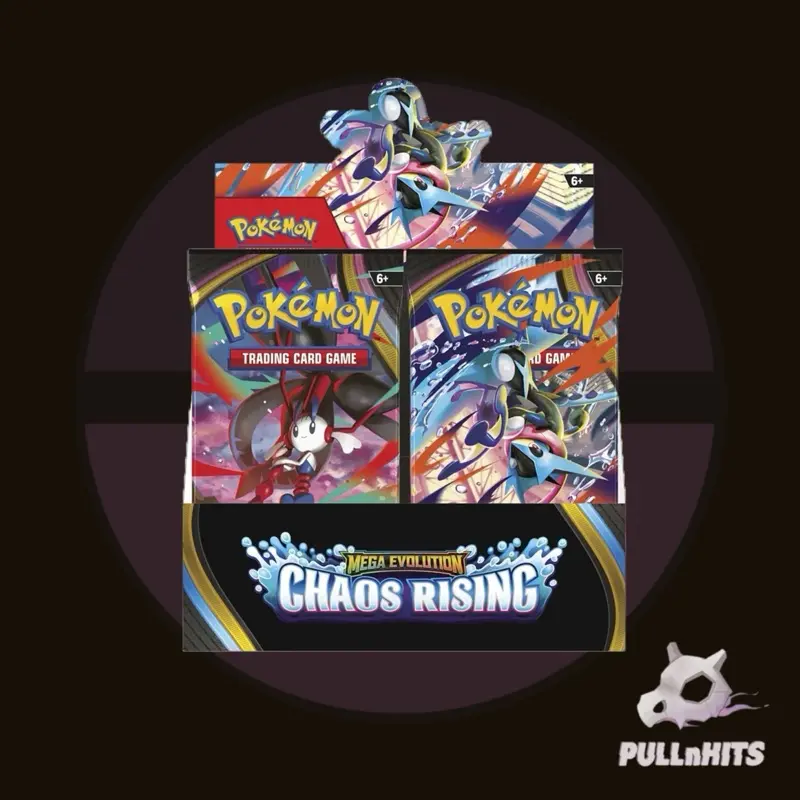 Mega Evolutions Chaos Rising Booster Box — 36 Packs — Pokemon Trading Card Game TCG