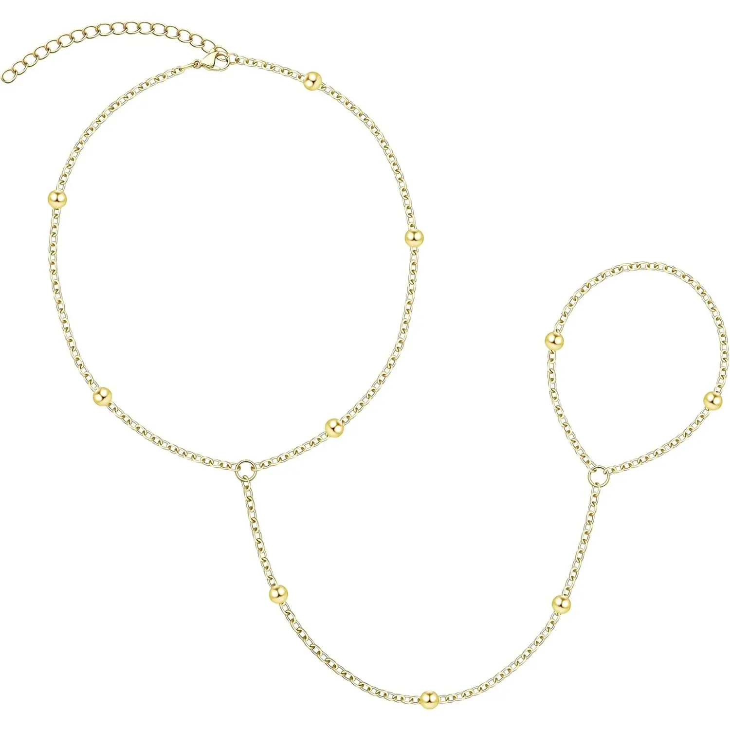 cute beaded hand chain