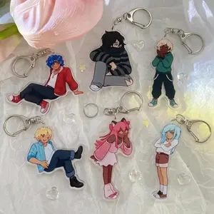 Mystreet - Aphmau Acrylic Keychains, garroth romeave, kawaii chan