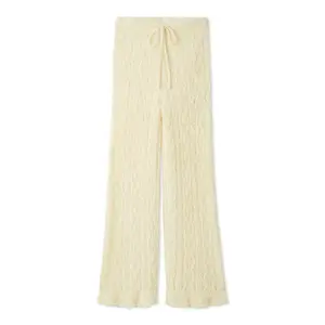 Feather Patterned Pants