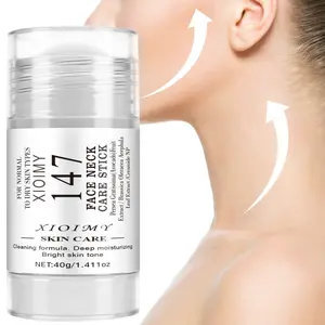 40g Neck Facial Care Stick, Infused with Avocado Oil & Niacinamide Np, Hydrating Non-Greasy, Moisturizing, Easy Absorption, Gentle No Irritation, Suitable for All Skin Types