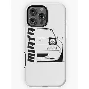 PHONE CASE MX5 MIATA NA iPhone 17 16 15Pro, 14, 13, 12, 11, 8, XR Mini, Pro Max, Plus Accessories Protection unisex funny
