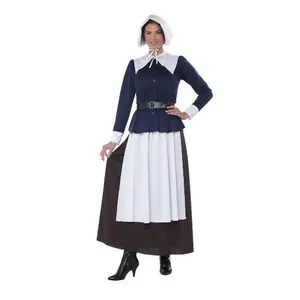 Mayflower Pilgrim - Attached Apron - Costume - Women - 3 Sizes