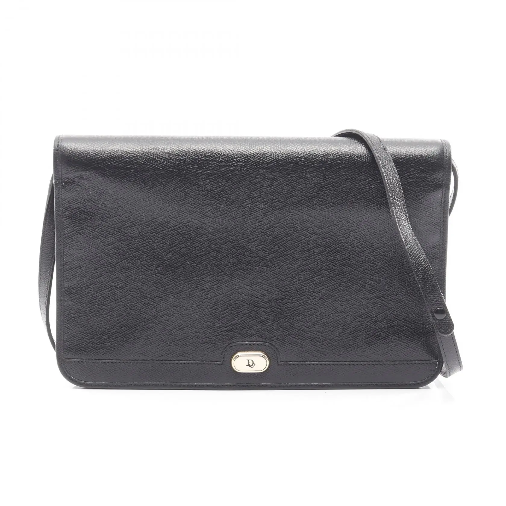 Pre-owned Dior Others Shoulder Bags Christian Honeycomb Leather Shoulder Bag