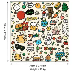 Cat Grooming Wrap for Nail Trimming Anti-Bite & Anti-Scratch Wrap for Cats Under 11lbs Calming Self-Adherent Restraint