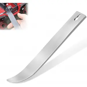 4140 Pry Tool Car Trim Removal Tool Kit, Metal Car Panel Removal Tools Pry Bar, Auto Door Audio Dash Panel Popper Trim Puller