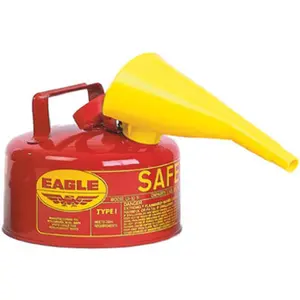 Eagle UI-10-FS Gallon Safety Can With Removable Funnel
