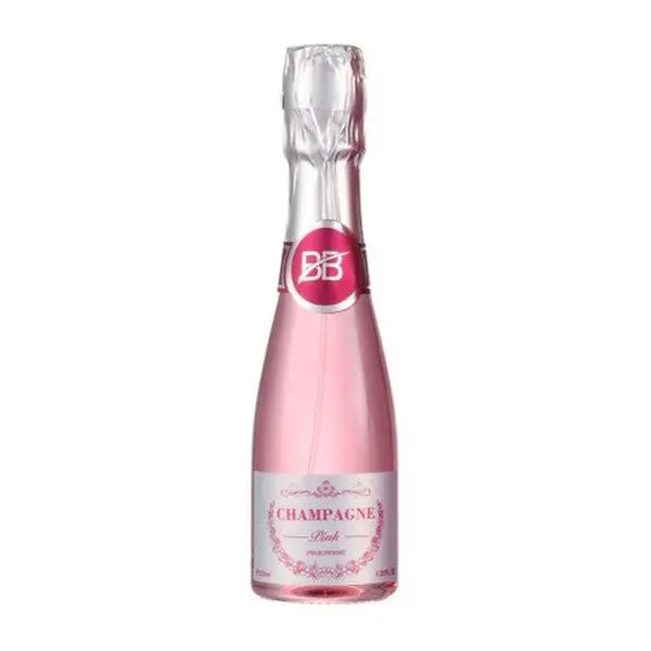 Bharara Champagne Pink Eau de Parfum 3.4Oz 100ml - Luxurious Radiant Fragrance for Modern Women with Jasmine Rose Caramel Nutmeg Tuberose Lily-of-the-Valley Amber Tonka Bean Vanilla Sandalwood Musk Vetiver