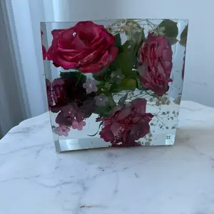 Handmade beautiful forever roses flowers gift.