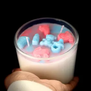 Gender Reveal Candle for Baby Shower Events