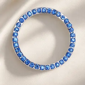 Crystal Diamond Car Ignition Button Cover Decorative Sticker Universal Accessories Interior Enhancement for TikTok Automotive Styling