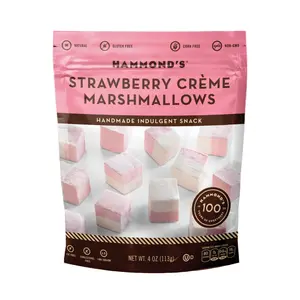 Strawberry Crème Marshmallows Strawberry Crème Marshmallows