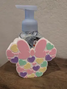 Valentine's Hearts Soap Holder Cover