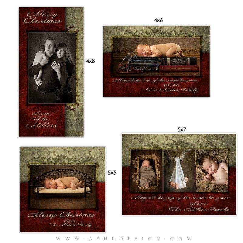 Christmas Photo Card Set - Holiday Luxury