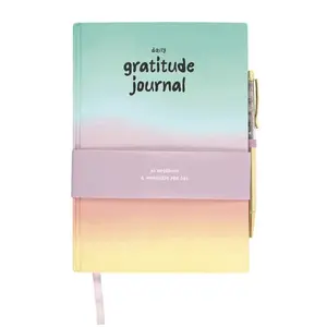 Gratitude Journal Gift Set with Amethyst Pen - Manifest Positivity!