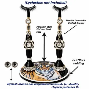 Handmade Magnetic Eyelash Stand – Prep, Drying & Display