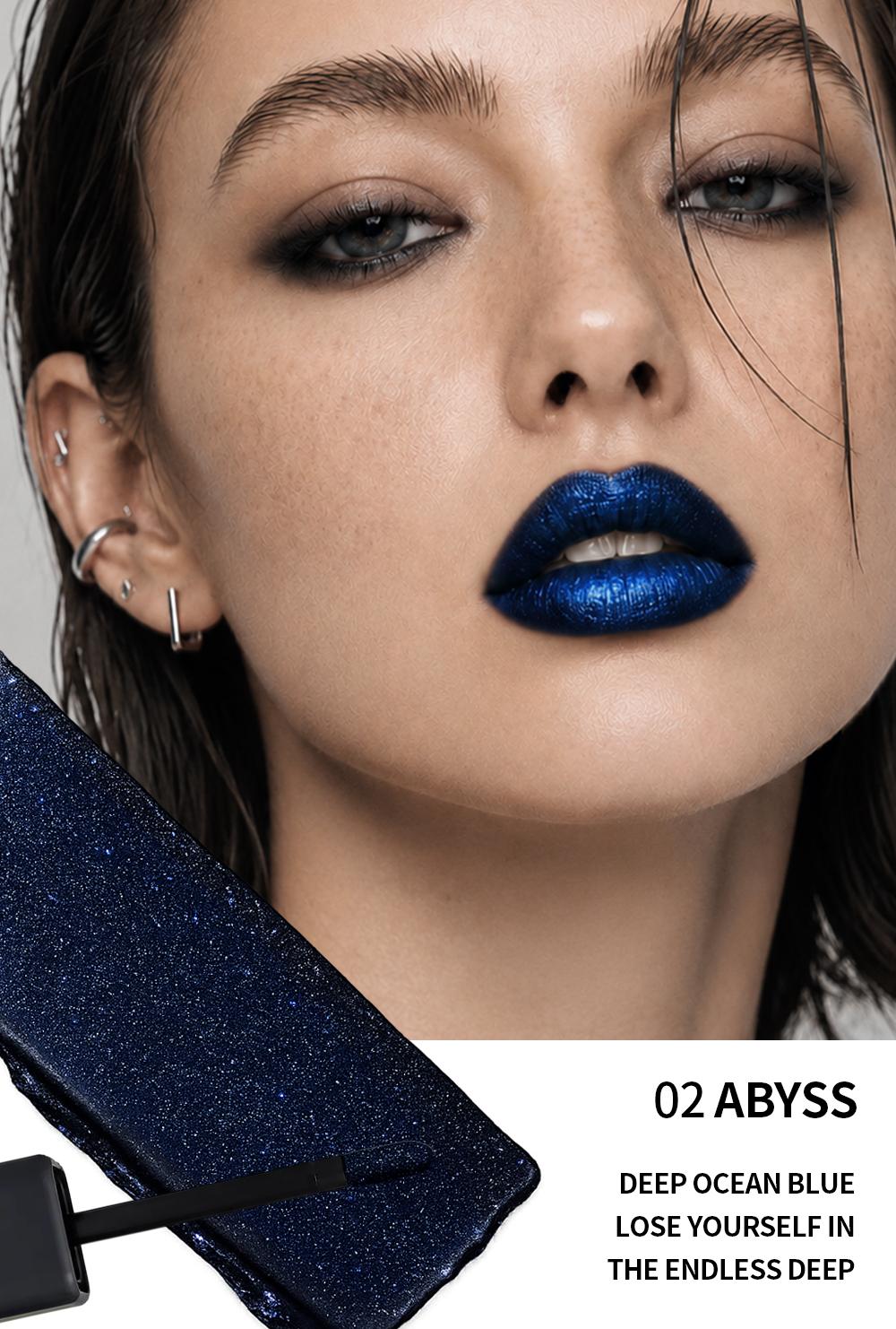 uCoolMe Matte Glitter Flip Mud, Color-Changing Velvet Lip Cream, High Pigment Waterproof Lip Tint, Soft Matte to Sparkling Finish, Long Lasting Moisturizing Lip Makeup, Gothic Bold Shades#tiktokshopbacktoschool
