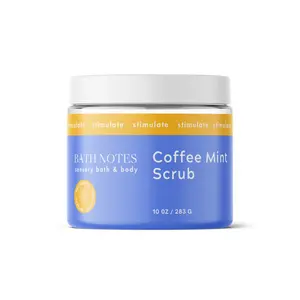 Elevate & Refresh: Coffee Mint Body Scrub - Emphasize the uplifting and rejuvenating benefits