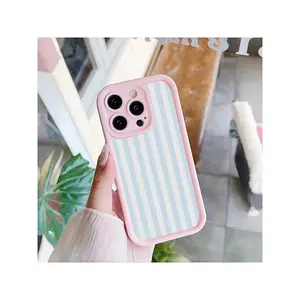 1pc  Striped Checkered  Phone Case With Precise Cutouts To Protect Camera, Shock-Absorbing Design Suitable For IPhone17/IPhone17 Air/IPhone17 Pro/IPhone17 Pro Max/16 Pro Max/15 Pro Max/14 Pro Max/13 Pro Max/12 Pro Max/11 Pro Max