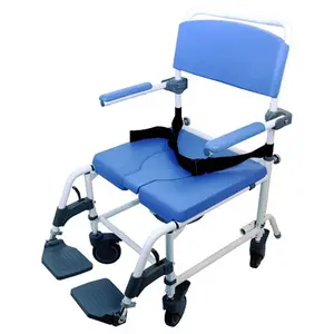 Healthline  Aluminum Shower Commode Chair, 22 in. Seat