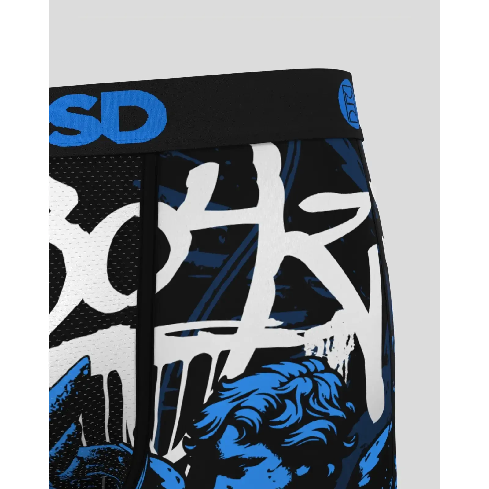 PSD Mens Sad Boyz - Azul Boxer Brief - Standard Length 7 Inch