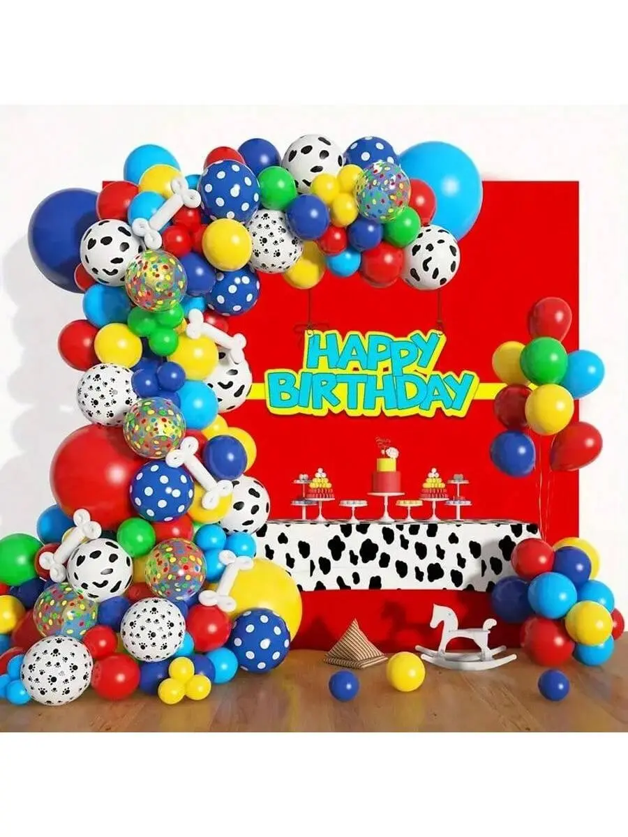 Paw Latex Balloon Birthday Party Decoration